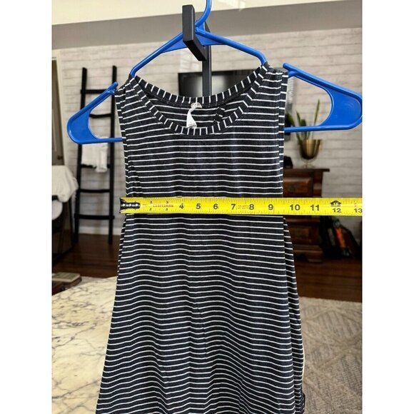 Lululemon All Tied Up Tank Modern Stripe Heathered Black White Womens Size 6 - Picture 5 of 7